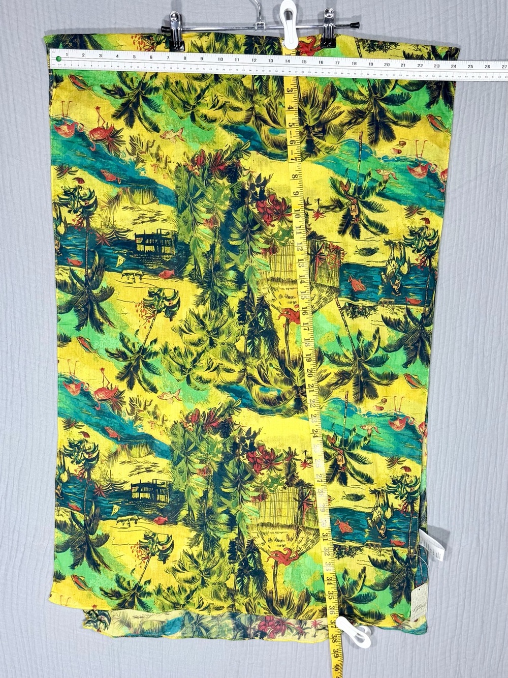 🌴 NWT | Free People | Tropical Sarong | 100% COTTON | One Size - Picture 4 of 5